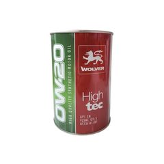 ზეთი ძრავის Wolver Hightec 0W-20  Hybrid 1 ლ