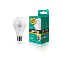 შუქდიოდური ნათურა Camelion 25W А65 Е27 3000K