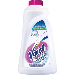 Пятновыводитель и отбеливатель жидкий для тканей Vanish Oxi Action Кристальная белизна 1 л