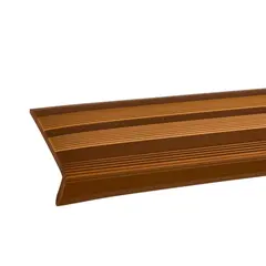 Profile for steps Salag 42x15x910 mm brown and caramel