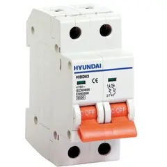 Circuit breaker HYUNDAI 6kA 20A 2P C