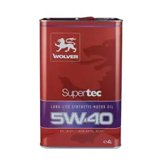 Engine oil Wolver Super Supertec SAE 5W-40 4 l
