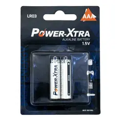 Батарейка Poewr-Xtra AAA 2шт Alkaline
