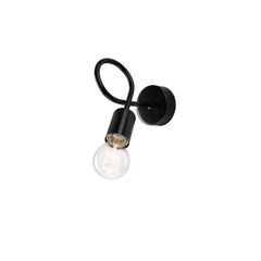 Sconce Lamkur CAMILLA KM 1.79 Black 1xE27 60W
