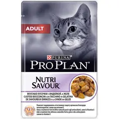 Jelly cat Purina turkey 85g Pro Plan