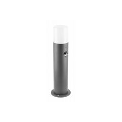 Stand lamp GTV CORTA-P PIR 40 E27 IP44 graphite GTV