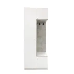 შემოსასვლელი კარადა თეთრი 220x80x40 სმ