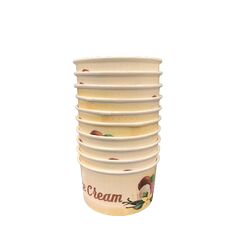Paper ice-cream glass 10 pcs Europack disposable