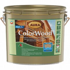 დეკორატიულ-დამცავი საშუალება Eskaro Aura ColorWood Aqua 2.5 ლ თეთრი