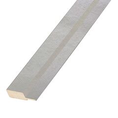 Finishing bar Super Profil MDF 1238 white cement 2800x38x12 mm