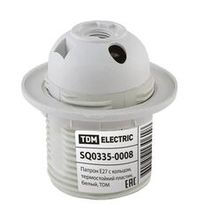 Chuck carbolite ceiling TDM E27 black straight