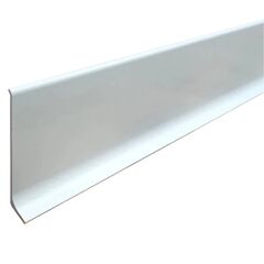 Плинтус алюминевый Profil Center LED Best Deal 3/80 2500x80x10.3 мм белый