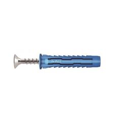 Universal dowel RawlPlug 10x50 mm with screw 6.0x60 mm 25 pcs 4ALL-10+6060
