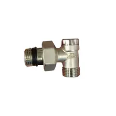 Вентиль для радиатора обратка  Carlo Poletti 1/2"XØ16 V11210QDES