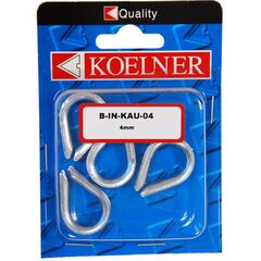cable thimble Koelner 4 mm 4 pcs B-IN-KAU-04