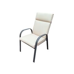 Beige armchair with cushion Gardex Patio Comfort 83x54x92 cm