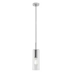 Hanger Rabalux ESTA 1 E27 40W Ø90 h1500 metal chrome 72048