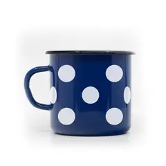 Enamel cup 1l colored 0107/4