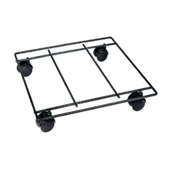 Подставка для цветов на колесиках Metallurgica Buzzi Pot mover Universal Square 42X42 см