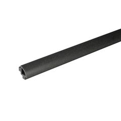 კუთხე ნახევრად მრგვალი BERGDECK Black 32x32x2400 მმ