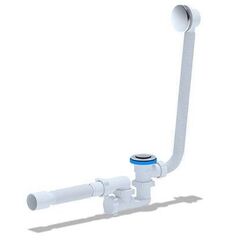 სიფონი რეგულირებადი გამშვებით Ani Plast EC255S 565x40x81 მმ