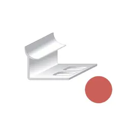 Inside corner for tiles Salag PVC 9/2500 mm red