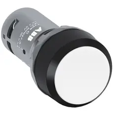 Button ABB white 22mm 2NO
