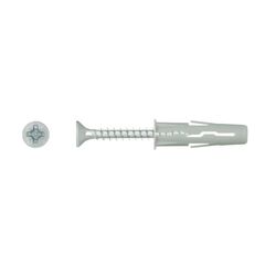 Universal dowel Gray 10 mm with screw Koelner 6.0x60 mm 100 pcs -10+660