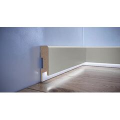 Плинтус Foge 9003 LB1LED 2000x100x30 мм белый