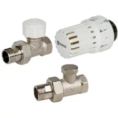 Radiator kit ARCO KCT02 (valve thermowell) 1/2 straight