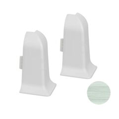 Наружный угол для плинтуса VOX PVC Smart Flex BF-5130 дуб бианко 2 шт.