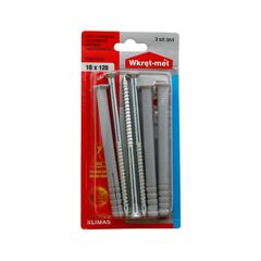 Дюбель с шурупом Wkret-met BSM-10120 10x120 мм 3 шт
