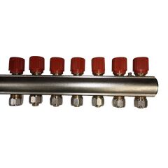 Manifold with valve ''7'' TERMOVAF 1''