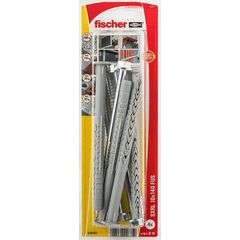 დიუბელი თვითმჭრელით ექვსწახნაგა ქანჩით Fischer SXRL 10x140 FUS 4 ც 536187