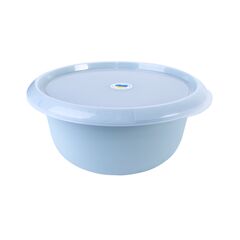 Миска кухонная с крышкой Aleana 3,75л синяя