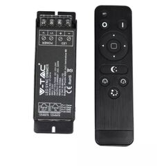 Dimmer with LED strip remote control V-TAC 3337 RF 14B 25 A 12/24V 300W