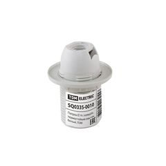 Cartridge TDM SQ0335-0010  E14 with ring heat-resistant plastic white