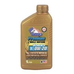 Масло для двигателя Abro Premium Full Synthetic Sae 0W-20 1 л (MO-FS-0-20-SNP-1L-F)