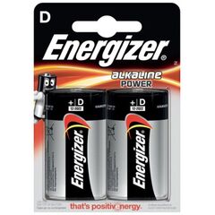 Батарейка Energizer D Alkaline Power 2 шт