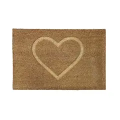 Mat Hamat BV E-Coco Embossed Heart 40x60 cm