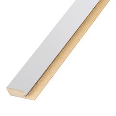 Starting bar Super Profil MDF 1234 white 2800x34x12 mm