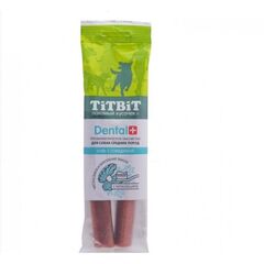 Снек жевательный говядина для средних пород TitBit DENTAL+