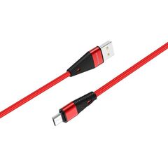 Cable microUSB Borofone BU10 1.2 m red
