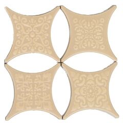 ჩასადგმელი Absolut keramika ESTRELLA SET CORE BEIGE 6,7x6,7 სმ