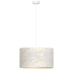 Pendant EMIBIG Broddi 1 E27 1x MAX 60W white marble