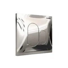 Shiny Chrome installation button Sanica P01