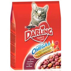 Кошачий корм DARLING Мясо + Овощи 10 кг