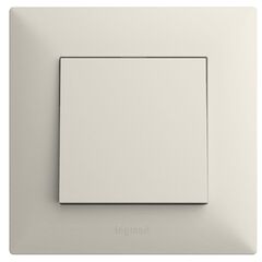 Switch without frame 1 key Ivory LEGRAND