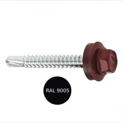 სახურავის ჭანჭიკი Wkret-met WF-48035-RAL 9005 250ც