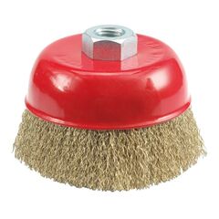 End brush with nut Vorel Vorel M14 75 mm